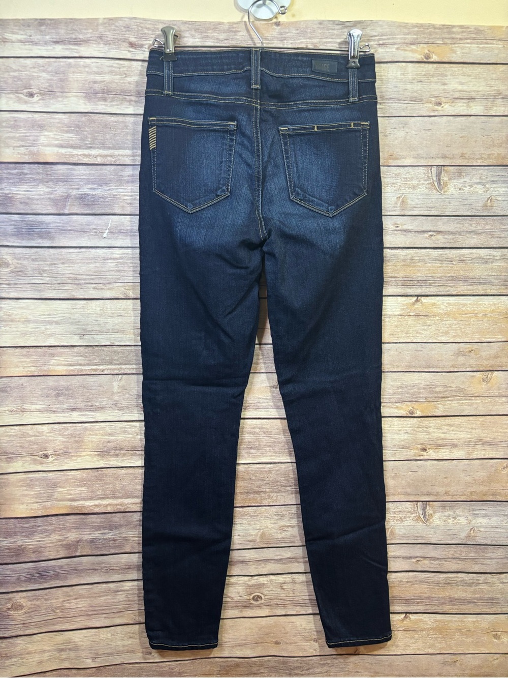 PAIGE Hoxton Ankle dark wash denim jeans Size 25 - Picture 7 of 8